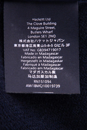 HACKETT Wool Jumper Size S Thin Knit Embroidered Logo Long Sleeve Crew Neck gallery photo number 10