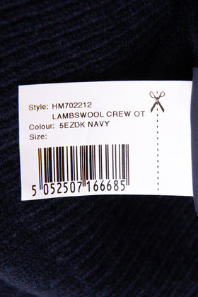HACKETT Wool Jumper Size S Thin Knit Embroidered Logo Long Sleeve Crew Neck gallery photo number 11