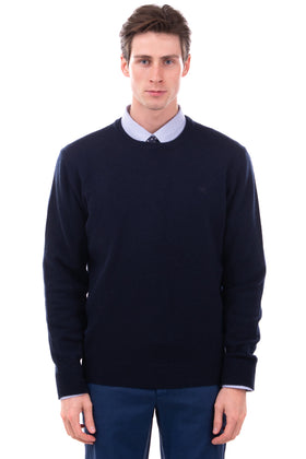 HACKETT Wool Jumper Size S Thin Knit Embroidered Logo Long Sleeve Crew Neck gallery photo number 4