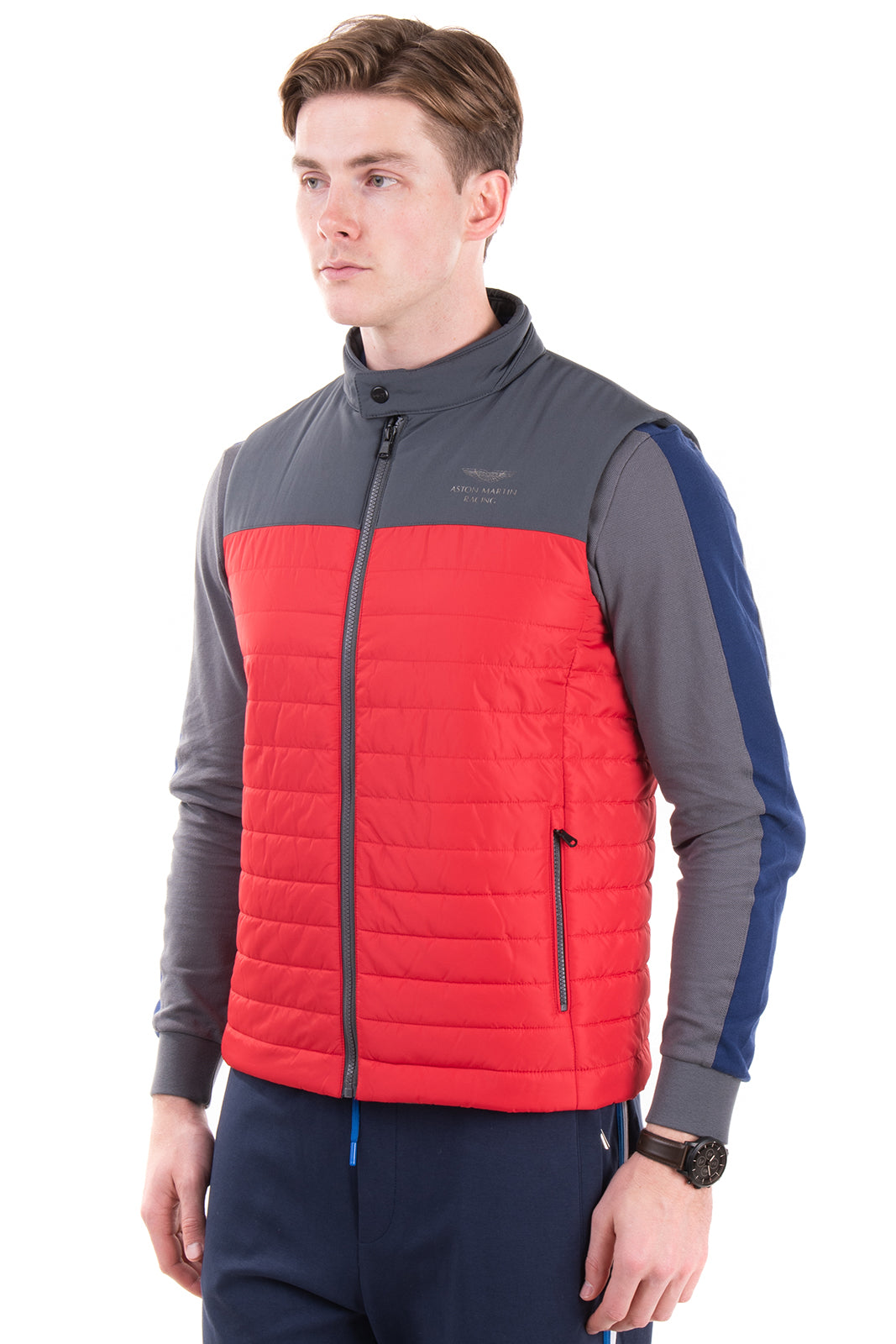 RRP€240 ASTON MARTIN RACING By HACKETT Gilet Size-L Insulated Water-Resistant gallery main photo