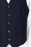 RRP €185 HACKETT Wool Waistcoat Size 38R / 48R / S Fully Lined Tartan Cinch Back gallery photo number 4