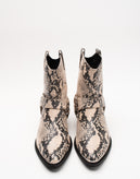 RRP €150 STEVE MADDEN Cowboy Boots EU 37 UK 4 US 6.5 Snakeskin Pattern gallery photo number 3