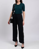 RRP €140 NV3 Pleated Trousers W30 Wool Blend Colour Block Made in Italy gallery photo number 2