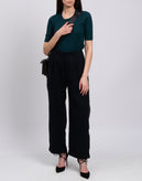 RRP €140 NV3 Pleated Trousers W30 Wool Blend Colour Block Made in Italy gallery photo number 4