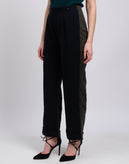 RRP €140 NV3 Pleated Trousers W30 Wool Blend Colour Block Made in Italy gallery photo number 5