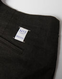 RRP €140 NV3 Pleated Trousers W30 Wool Blend Colour Block Made in Italy gallery photo number 8