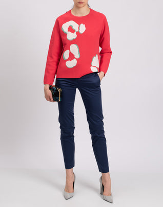 RRP €130 PINKO Trousers Size IT 40 / S Made in Italy