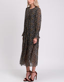 TOPSHOP Midi Flared Dress Size UK 8 Paisley gallery photo number 5
