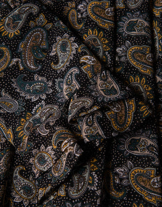 TOPSHOP Midi Flared Dress Size UK 8 Paisley gallery photo number 8