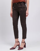 RRP€180 MANILA GRACE Trousers Size IT46 Stretch Wool Blend Melange Made in Italy gallery photo number 5