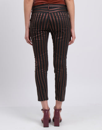 RRP€180 MANILA GRACE Trousers Size IT46 Stretch Wool Blend Melange Made in Italy gallery photo number 6