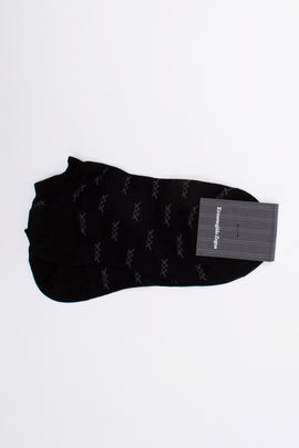 RRP €69 ERMENEGILDO ZEGNA 3 PACK Sneaker Socks 39-42 UK5-8 US6-9 Iconic Triple X