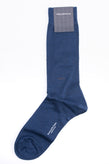 RRP€87 ZEGNA 3 PACK Everyday Mid Calf Socks Triple X One Size Blue Made in Italy gallery photo number 3