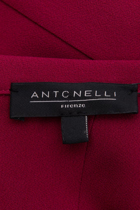 RRP €425 ANTONELLI FIRENZE Trapeze Dress Size IT 42 / S Cut Out Made in Italy gallery photo number 7