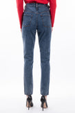 8 Jeans W26 Ripped Style Garment Dye Zip Fly gallery photo number 3