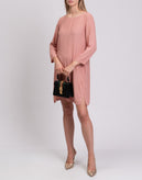 RRP €270 FEMME By MICHELE ROSSI Crepe Sheath Dress Size S Unlined Made in Italy gallery photo number 2