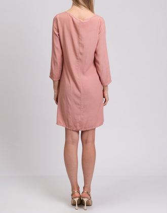 RRP €270 FEMME By MICHELE ROSSI Crepe Sheath Dress Size S Unlined Made in Italy gallery photo number 6