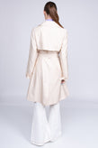 8 Wrap Trench Coat US10 IT46 RRP €215 Beige Belted gallery photo number 5