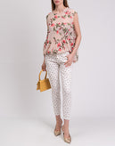 RRP €235 CURRENT/ELLIOTT Jeans W29 Stretch Distressed Floral Skinny Made in USA gallery photo number 2