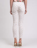 RRP €235 CURRENT/ELLIOTT Jeans W29 Stretch Distressed Floral Skinny Made in USA gallery photo number 4