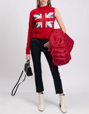 RRP €210 PINKO UNIQUENESS Jumper Size XS Cashmere & Wool Blend Made in Italy gallery photo number 2