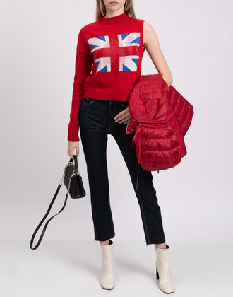 RRP €210 PINKO UNIQUENESS Jumper Size XS Cashmere & Wool Blend Made in Italy gallery photo number 2