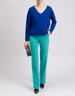 RRP€135 MARCIANO GUESS Trousers Size IT 42 High Waist Straight Leg