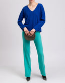 RRP€135 MARCIANO GUESS Trousers Size IT 42 High Waist Straight Leg gallery photo number 2