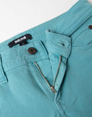 RRP €250 JUST CAVALLI Jeans W29 Stretch Light Crumpled Dip Dye Zip Fly Slim Fit gallery photo number 7