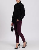 RRP €215 JUST CAVALLI Jeans W26 Stretch Garment Dye Metal Logo Skinny Leg gallery photo number 2