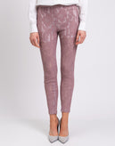 RRP €340 JUST CAVALLI Lace Trousers Size IT 38 / XS See Through Zipped Cuffs gallery photo number 5