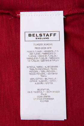 BELSTAFF I.S.D.T T-Shirt Top US-UK38 IT48 M Coated Front Crew Neck Short Sleeve gallery photo number 7