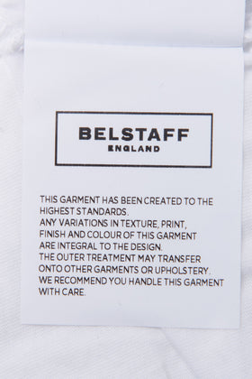 BELSTAFF COTELAND T-Shirt Top US-UK46 IT56 2XL White Printed Logo Crew Neck gallery photo number 10