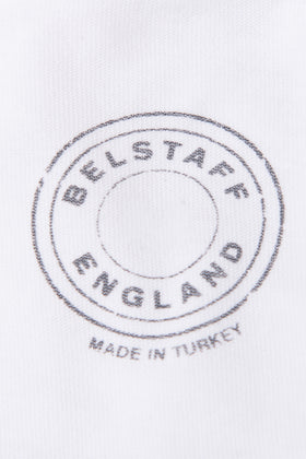 BELSTAFF COTELAND T-Shirt Top US-UK46 IT56 2XL White Printed Logo Crew Neck gallery photo number 7