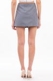 RRP €460 PLAN C Mini Wrap Skirt Size IT 40 / S Houndstooth Pleated Made in Italy gallery photo number 5