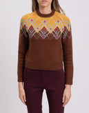 RRP €125 8 Jumper Size XS Wool Blend Geometric Pattern gallery photo number 4