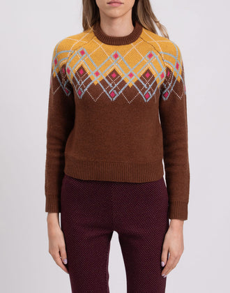 RRP €125 8 Jumper Size XS Wool Blend Geometric Pattern gallery photo number 4