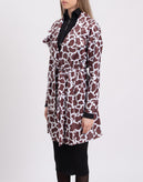 RRP €180 LA FILLE DES FLEURS Trench Coat Size S Giraffe Pattern Made in Italy gallery photo number 5