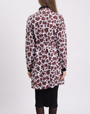 RRP €180 LA FILLE DES FLEURS Trench Coat Size S Giraffe Pattern Made in Italy gallery photo number 6