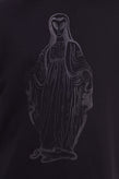 RRP €245 TOM REBL Hoodie Size S Black Coated Alien Saint Mary Made in Italy gallery photo number 6