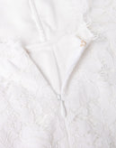 RRP€540 RACHEL ZOE Lace Trumpet Wedding Dress Size US 8 / M Open Back Cap Sleeve gallery photo number 8