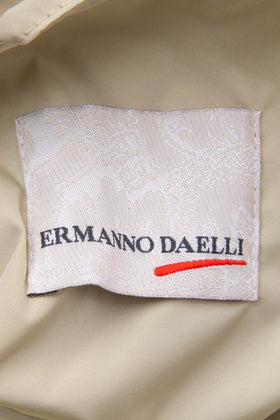 RRP€795 ERMANNO DAELLI Jacket Size IT 42 / S Ruffle Hem 3/4 Sleeve Made in Italy gallery photo number 8