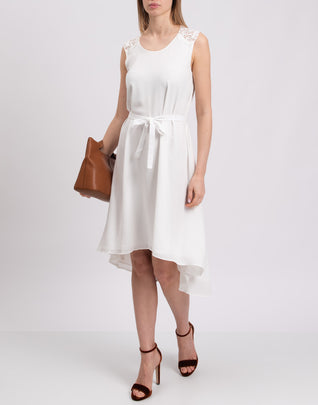 CLAUDIE PIERLOT Flare Dress Size - EU 38 Heart Cut Out Made in France