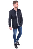 RRP €220 ADHOC Blouson Jacket Size IT 50 Button Front Collared gallery photo number 1