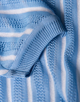 RRP €295 DIANE VON FURSTENBERG Beach Dress Size M Merino Wool Blend Striped gallery photo number 6