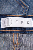 RRP$420 TRE By NATALIE RATABESI Jeans W24 Distressed Faded Straight Made in USA gallery photo number 7