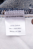 RRP$420 TRE By NATALIE RATABESI Jeans W24 Distressed Faded Straight Made in USA gallery photo number 8