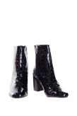 CARVELA Ankle Boots EU 36 UK 3 US 6 Embossed Crocodile Pattern Varnished gallery photo number 2