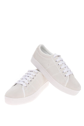 RRP €180 JC PLAY By JEFFREY CAMPBELL Suede Leather Sneakers US11 EU44 UK10 gallery photo number 1