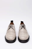 RRP €860 JOSEPH Leather Derby Shoes EU 37 UK 4 US 7 Lizard Skin Pattern Lace Up gallery photo number 2